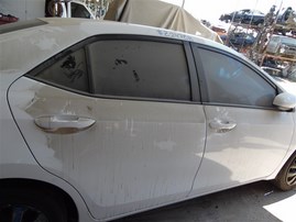 2014 Toyota Corolla LE White 1.8L AT #Z24758